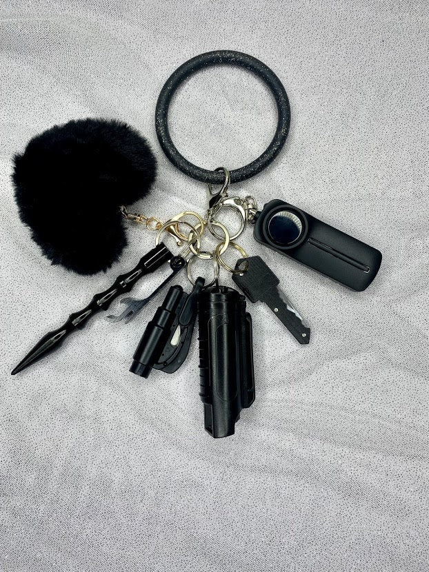 MURDERED OUT Self Defense Keychain